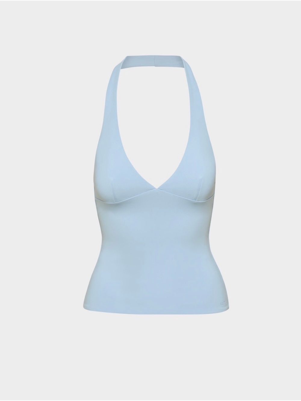 Aritzia Light Blue Halter Shaping Tank Top